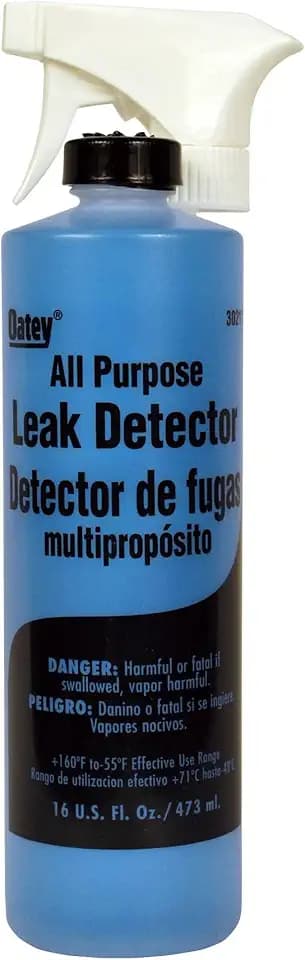Oatey 30211 All Purpose Leak Detector with Trigger Spray, 16-Ounce