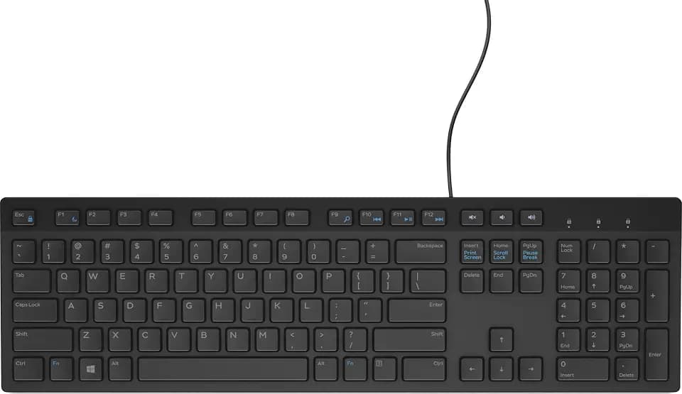 Dell Keyboard USB KB216 Multimedia Black