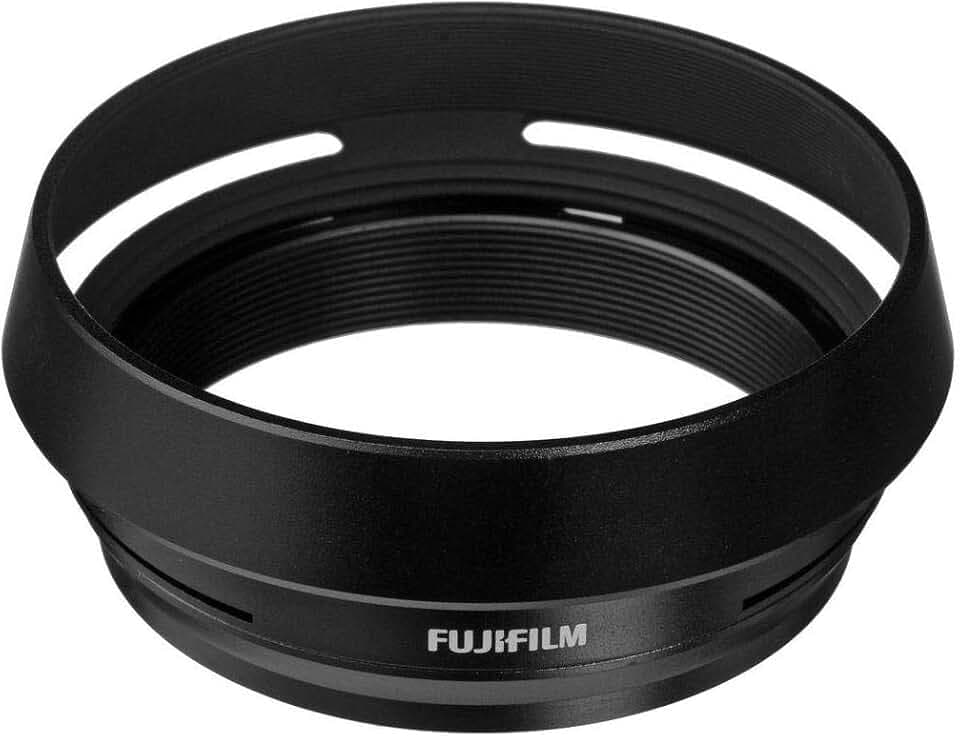 Fuji X100s Gegenlichtblende mit Adapter Ring (schwarz)