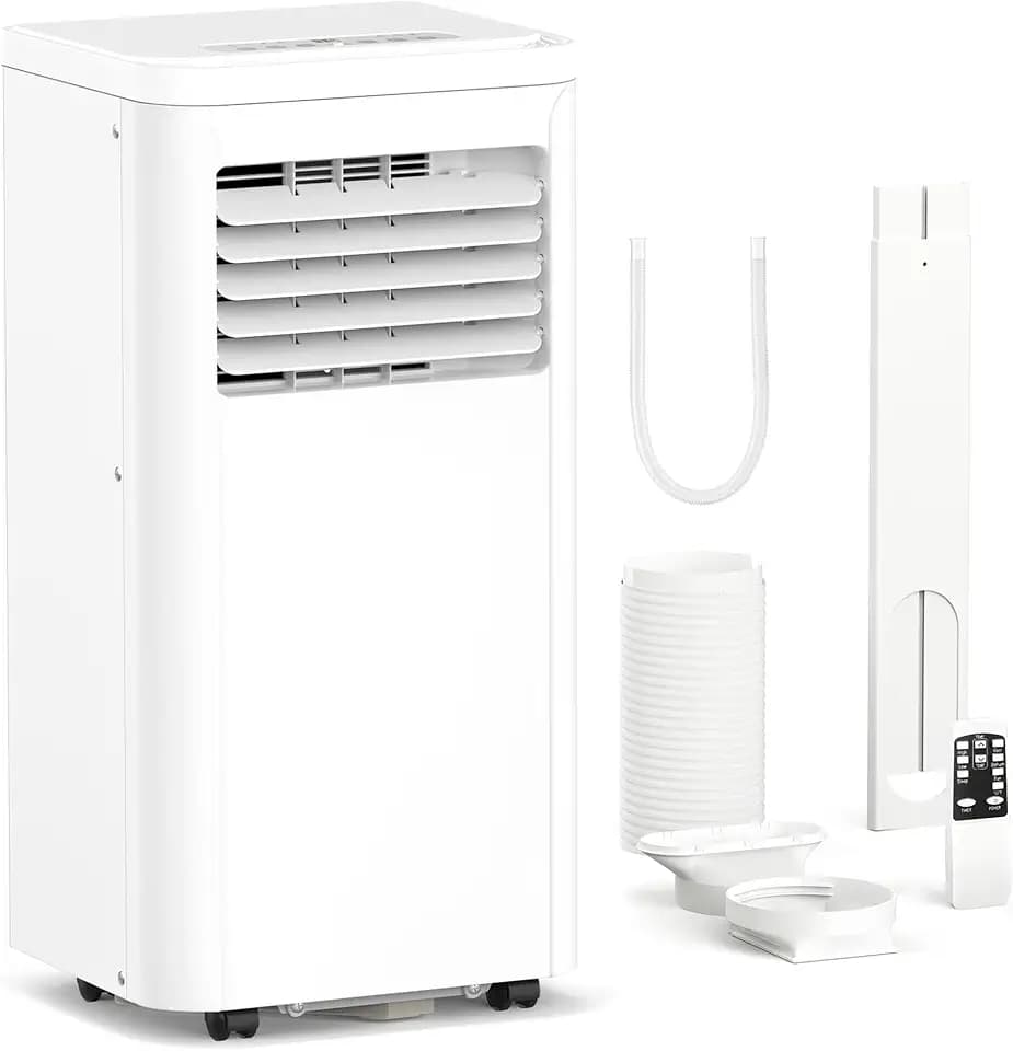 Electactic Portable Air Conditioner with 4 Modes for Rooms up to 450 Sq. Ft