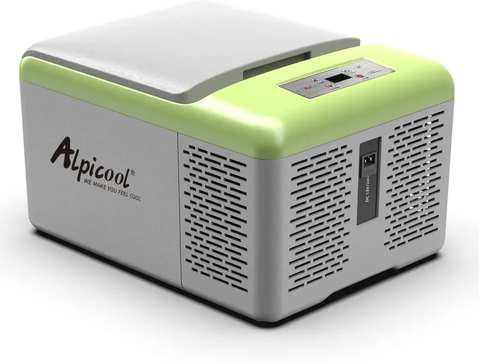Alpicool C9PT 9L Kompressor Kühlbox, 12v Mini Camping kühlschrank Tragbare für Auto