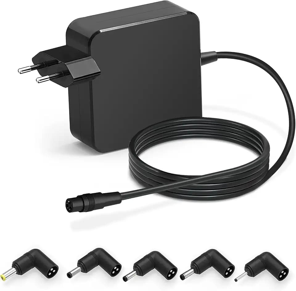 65W 45W Universal-Ladegerät für Notebooks Netzteil Asus VivoBook ZenBook Notebook A52F A53E A53S A54C A55A A56C A56CA Len OVO IdeaPad Notebook PC Adapter mit 5 verschiedenen Anschlüssen