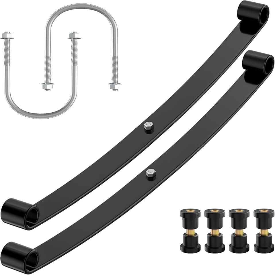 Panglong Club Car Precedent Rear Leaf Spring Kit, Club Car Golf Cart Rear Leaf Spring Kit Suitable for 2014-Up Precedent Tempo Onward Golf Cart, OEM# 1012180, 1015583, 102506401