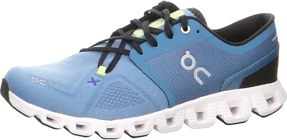 ON Cloud X 3 Mens Shoes Size 13, Color: Pewter/White