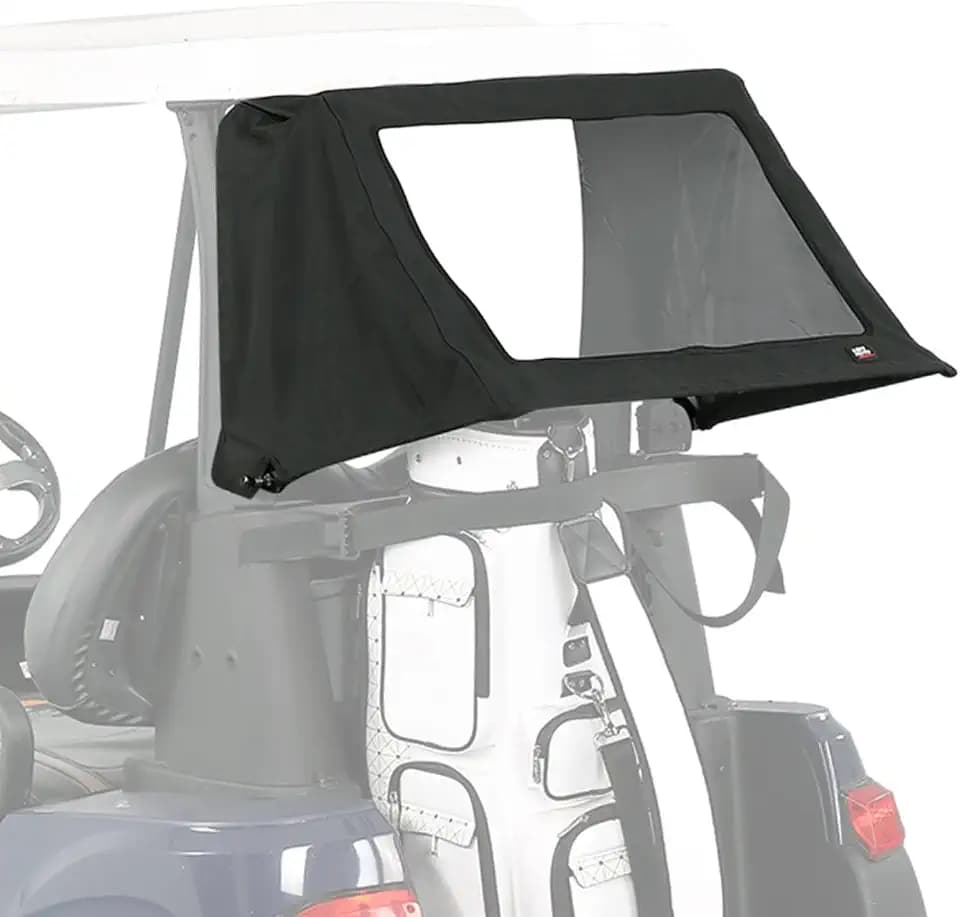 KEMIMOTO Rear Bag Rain Cover Compatible with Club Car Tempo 2-Seat