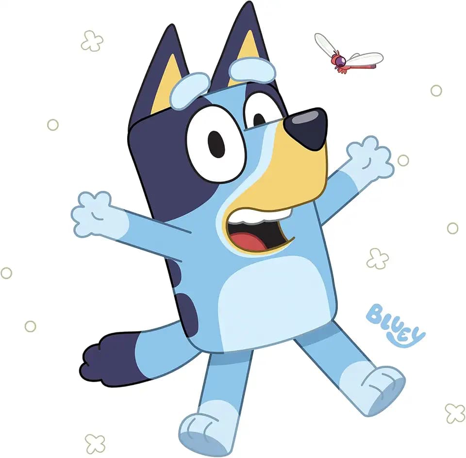 RoomMates Bluey Peel and Stick Wall Decals