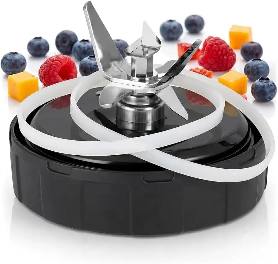 7-Fin Blender Blade Replacement for Ninja, Male 4", Stainless Steel