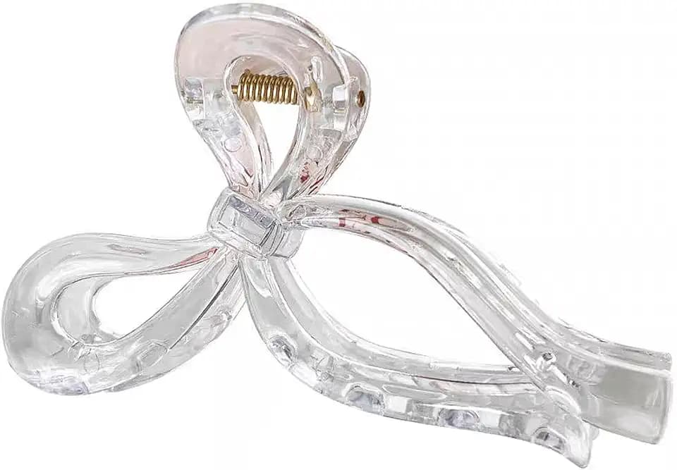 Hair Claw 1 Piece Bow Hair Clip Simple Three-Dimensional Butterfly Scratch Clip Back of The Head Plate Hair Temperament Shark Clip Hair Accessories