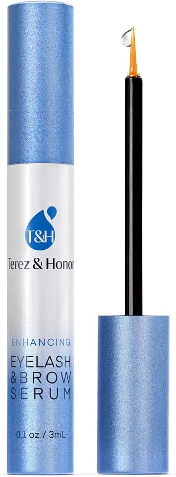 Advanced Eyelash Serum for Thicker, Longer Eyelashes and Eyebrows - Grow Luscious Lashes with Brow Enhancer (3mL)