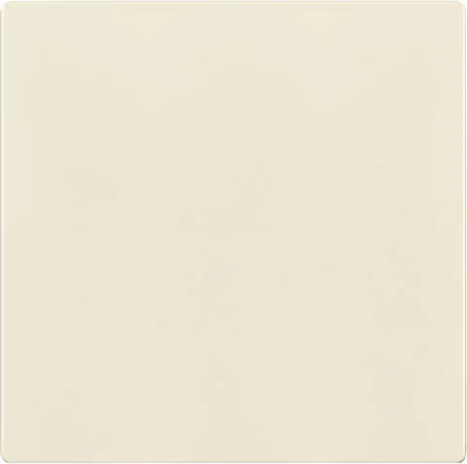 TG Mid-Size Screwless Double Blank Wall Plate Cover, 2-Gang, Light Almond