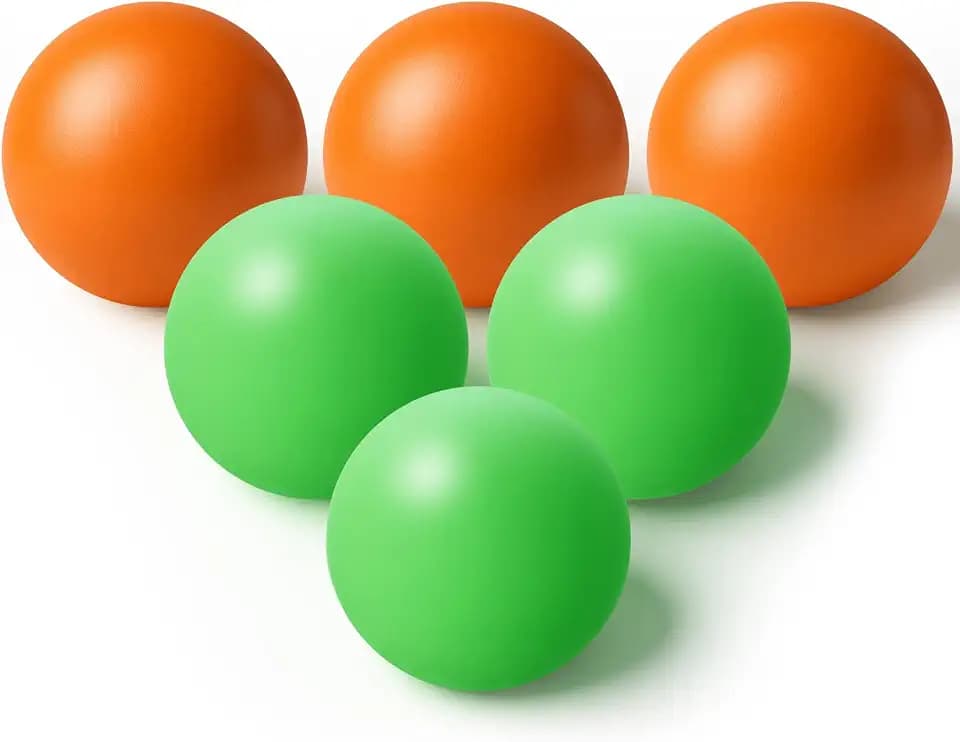 Jenaai 6 Pack Arcade Ball Roll and Score Replacement Balls