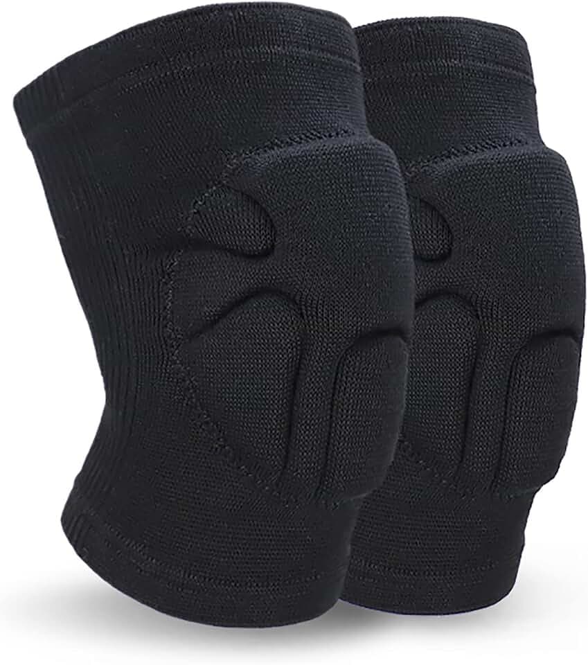Volleyball Knee Pads for Dancers, Soft Breathable Knee Pads for Men Women Kids Knees Protective, Knee Brace for Volleyball Football Dance Yoga Tennis Running Cycling Workout Climbing