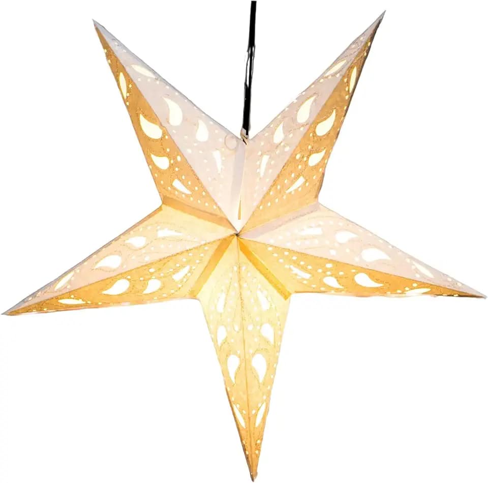 Om Gallery Paper Starlight 24 Inch, Large Paper Star Lamp, Wandering Star