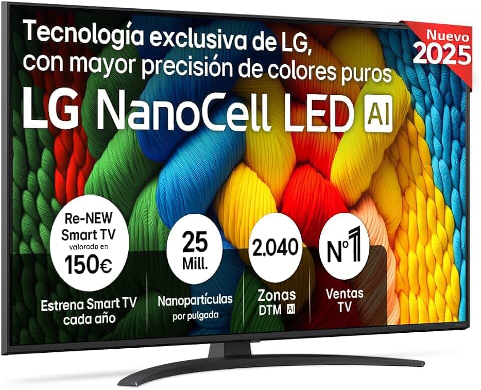 Smart TV LG 50NANO81A6A 4K Ultra HD 50" LED Wi-Fi