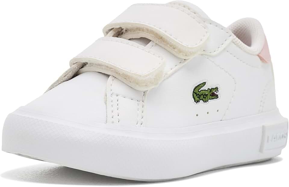 Lacoste Kids Powercourt Sneakers (Toddler/Little Kid)