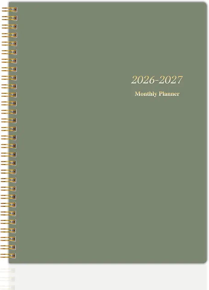 Monthly Planner 2026-20272 Year Calendar Planner, 7.5" x 10"