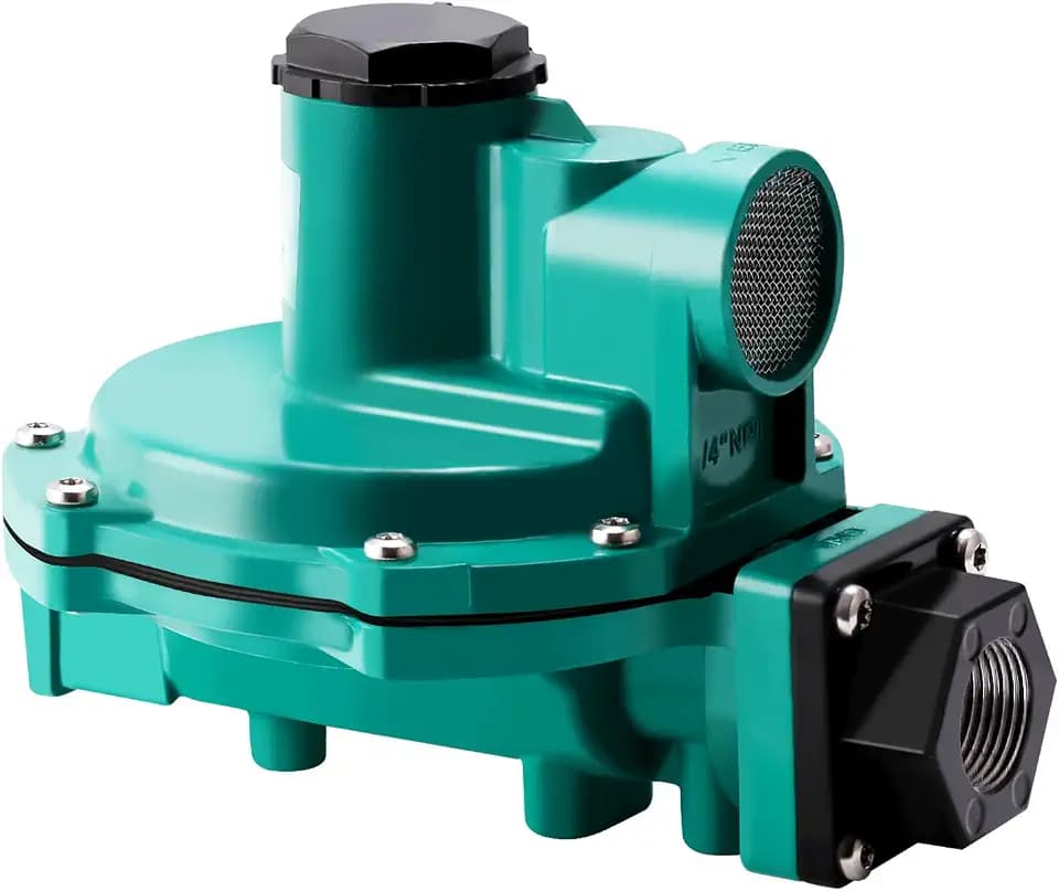 R622-DFF 2nd Stage Propane Regulator, 3/4" x 3/4" FNPT, 9-13" W.C. Outlet Pressure, 1,600,000 BTU/hr, for Commercial and Industrial LP Gas Systems