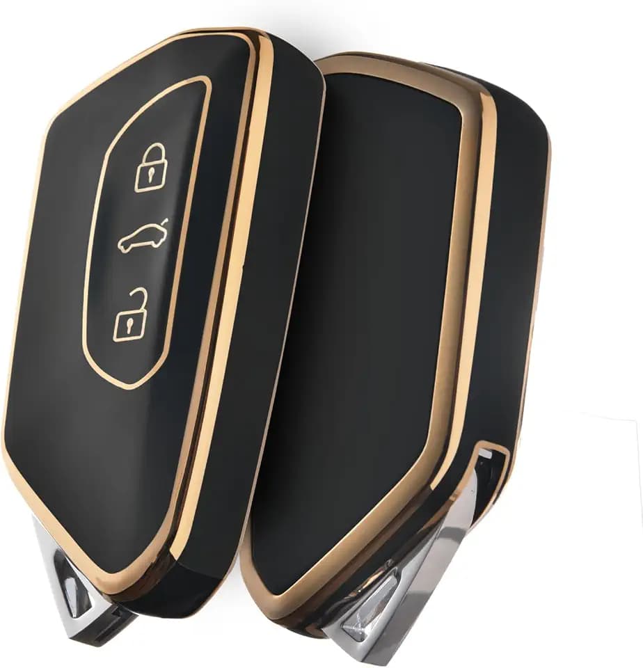 OATSBASF TPU Autoschlüssel Hülle, Golf 8, ID Serie, Kompatibel mit VW Seat