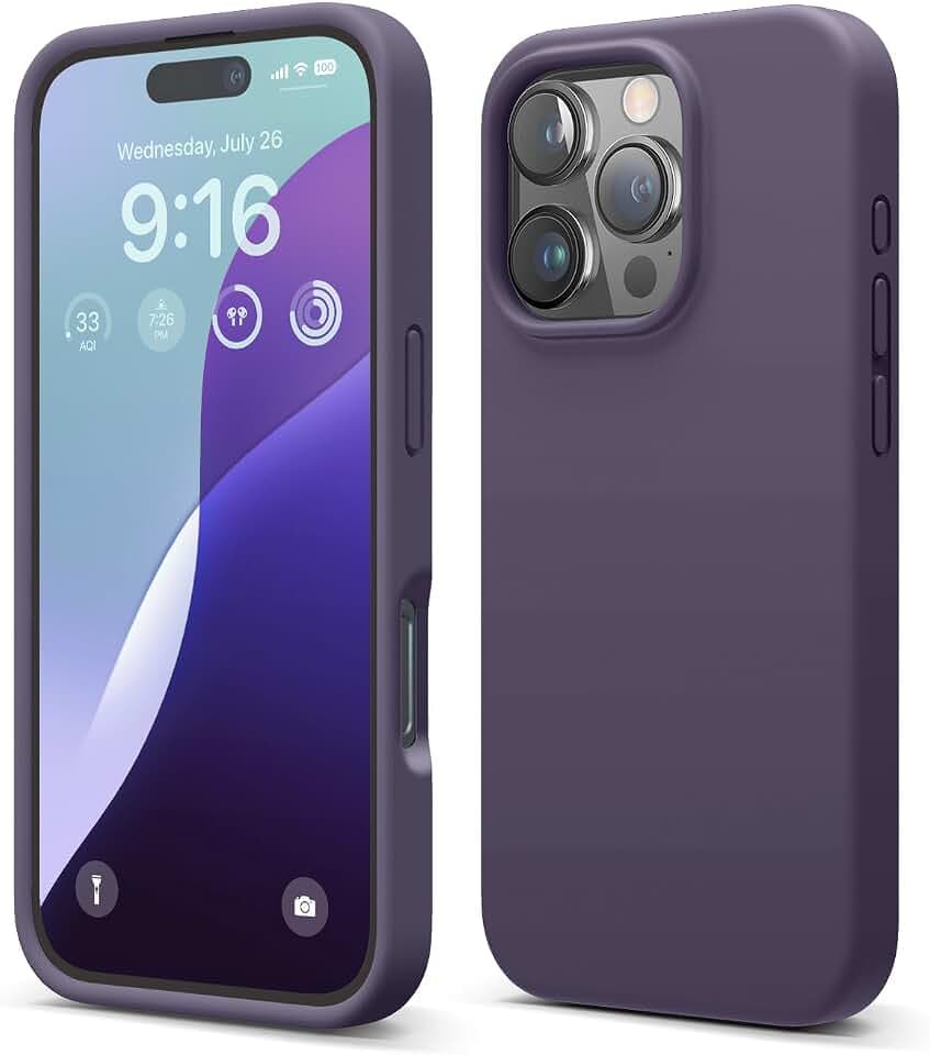 elago Premium Liquid Silicone Case for iPhone 16 Pro
