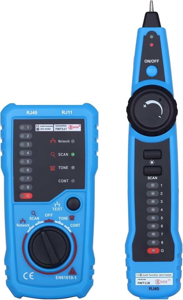 BSIDE FWT11 RJ45 RJ11 Netzwerk LAN Kabel Tracker Telefonkabel TV Kabelfinder Elektrischer Draht Leitungsfinder
