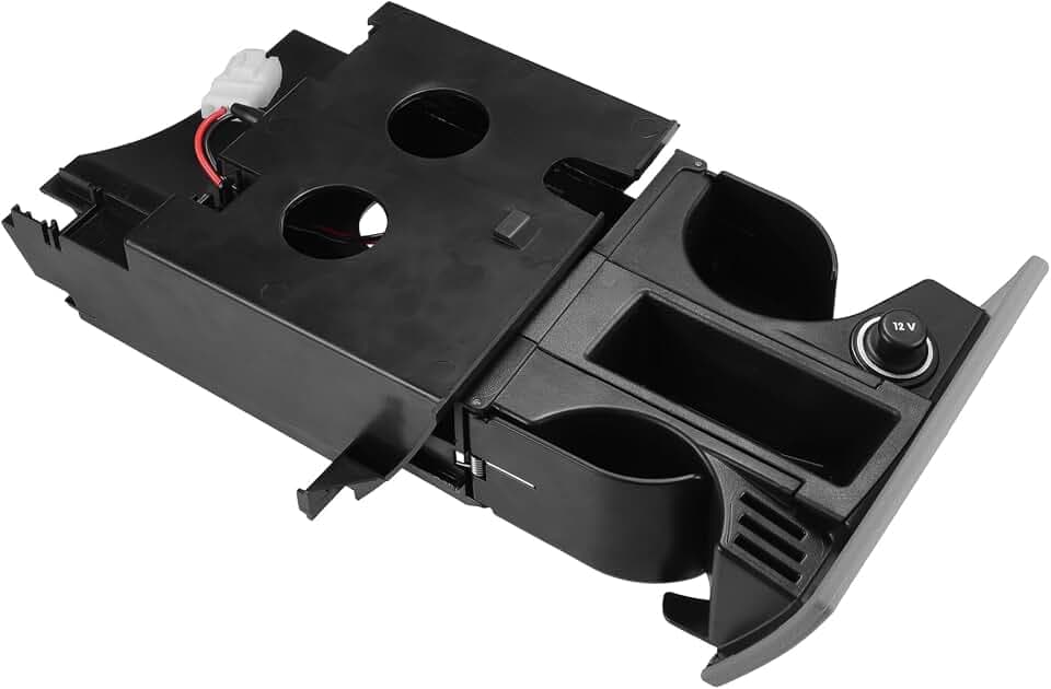 X AUTOHAUX Getränkehalter für VW T5 Transporter 2003-2013 Rechtslenker Vorder-Aschenbecher Becher- & Münzhalter 7H285860130T