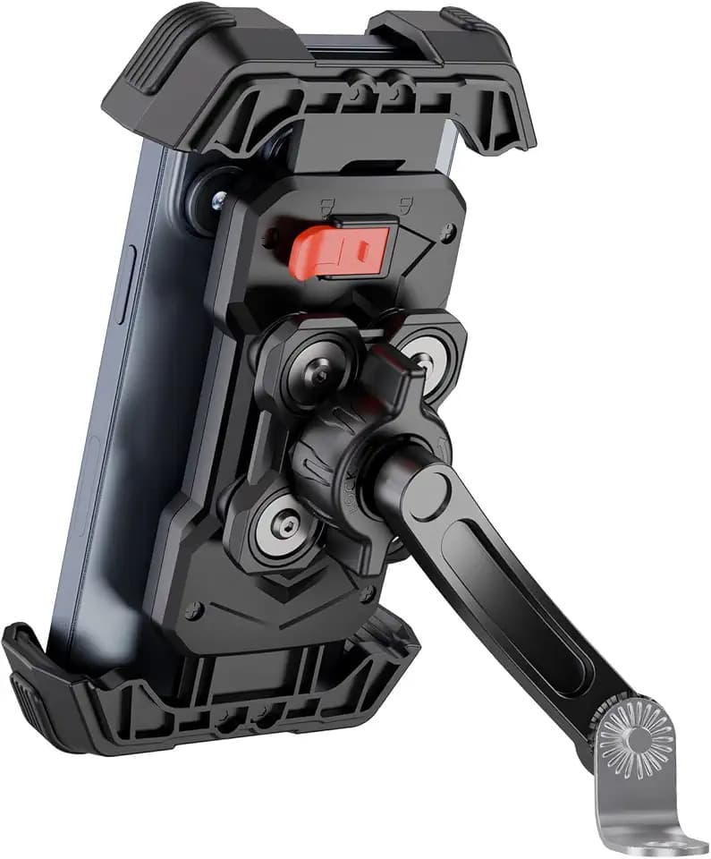 Grefay Handyhalterung Motorrad für Motorrad Roller Scooter Spiegel
