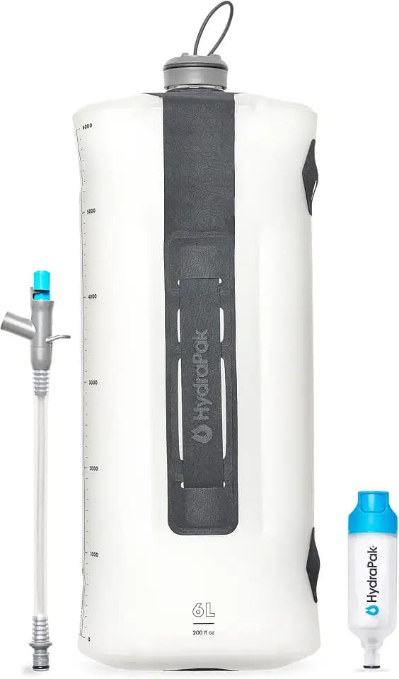 HydraPak Seeker+ Collapsible Water Filtration & Storage (3L or 6L)