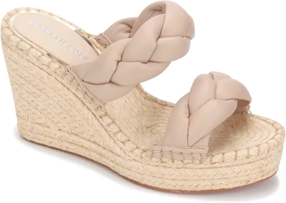 Kenneth Cole New York womens Olivia Braid Wedge Sandal