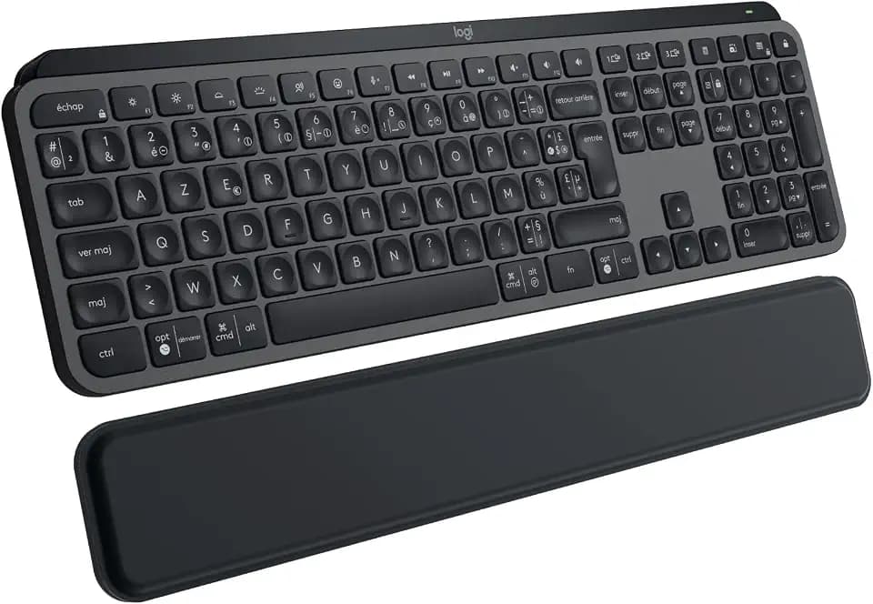 Logitech MX Keys S Plus Kabellos Tastatur - FRA AZERTY