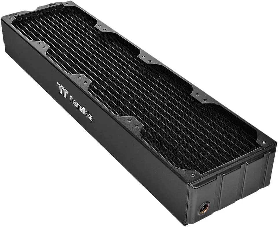 Thermaltake Pacific CL-W192-CU00BL-A Flüssigkühlsystem zum Selbermachen, 64 mm dicker Kupfer-Kühler