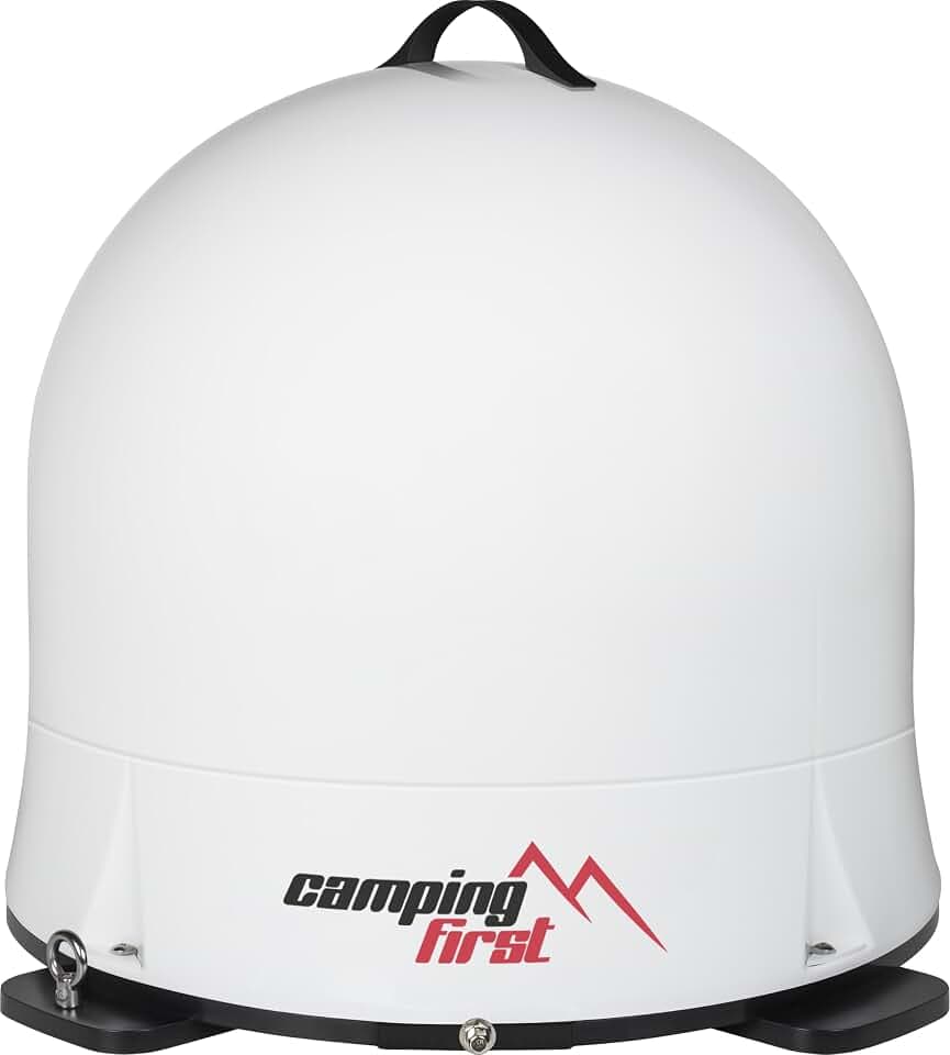 Satmex Dome – Mobile vollautomatische Sat-Antenne – Weiß
