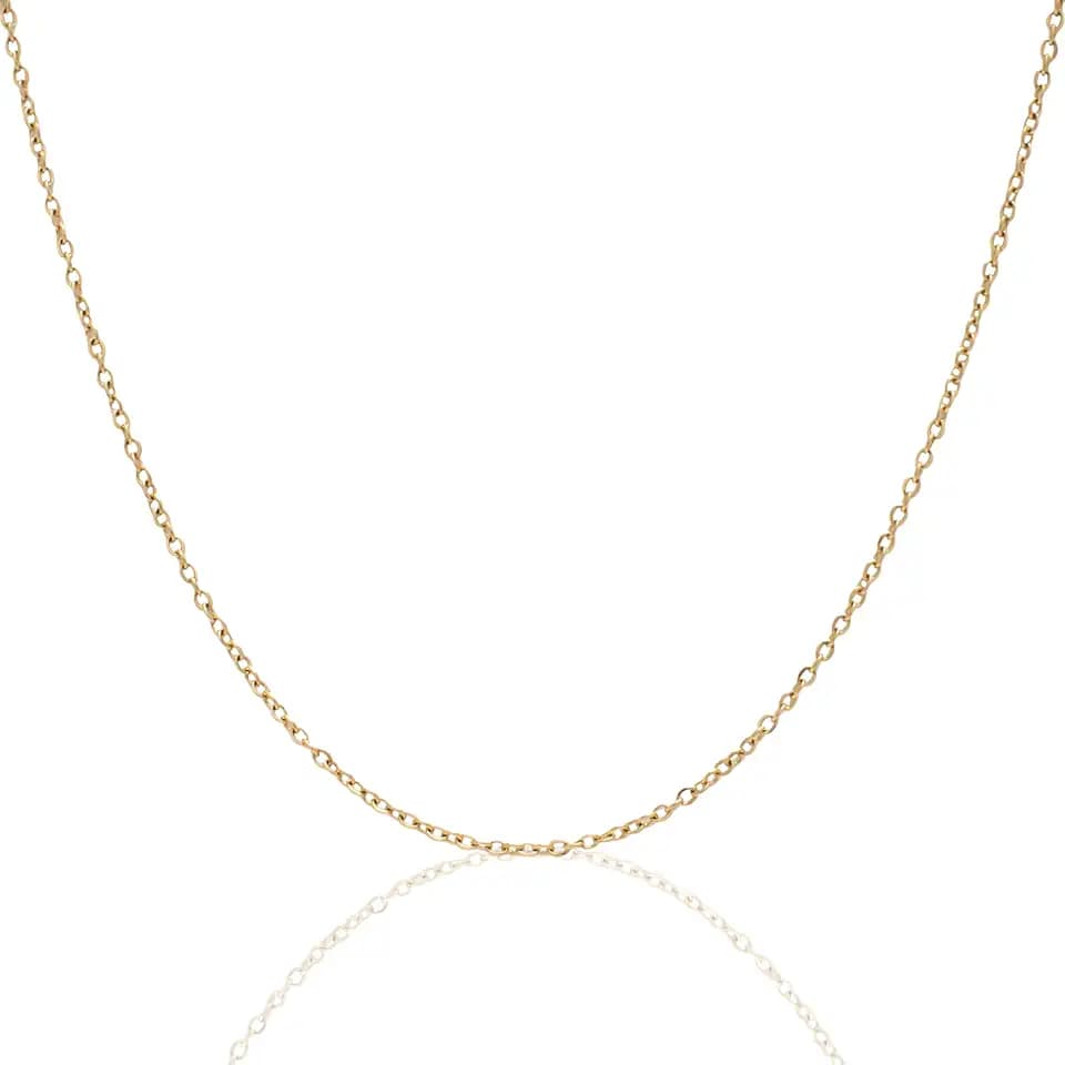Hey Harper Gold Necklace For Women Trendy Necklace - 14K Golden PVD Coating Waterproof & Sweatproof Non Tarnish Jewelry Chain Necklaces