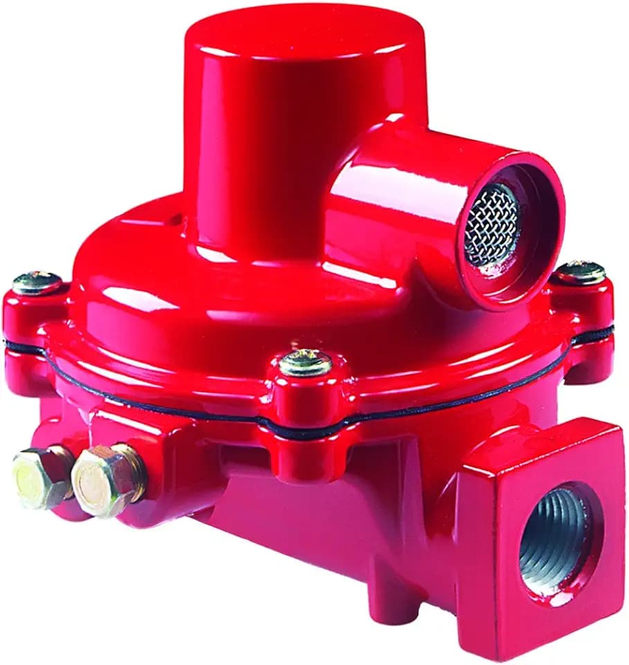 R122H-AAJ First Stage Compact Regulator, Non-Adjustable 10 psig Spring, 1/4" x 1/2" NPT