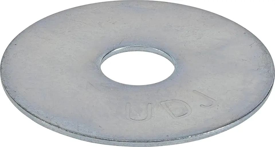Hillman Fender Washers, 1/2in x 2in, 100 Pack, Zinc