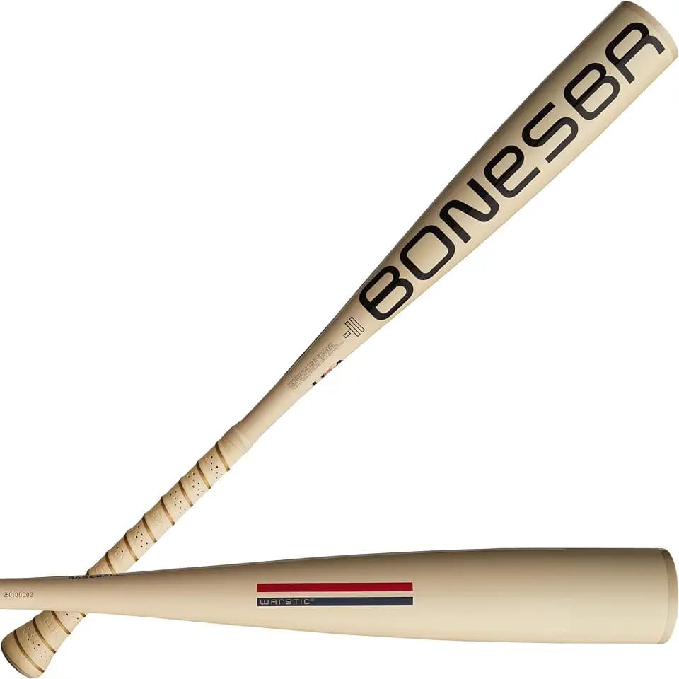 Warstic Bonesaber Alloy -11 USA Baseball Bat 2026 – USA-Certified One-Piece Alloy | Ultra-Light, Balanced Swing for Youth Players