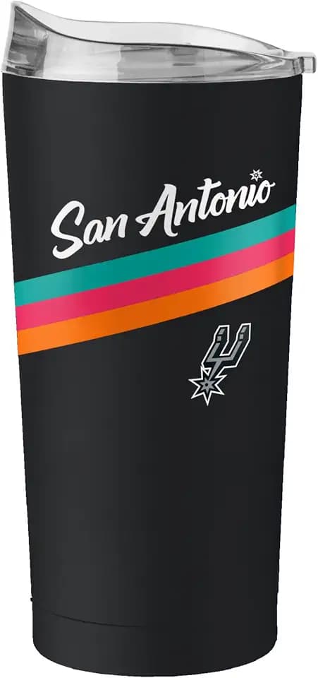 FANMATS NBA City Edition 20 oz Stainless Steel Tumbler – Insulated & Durable Double Wall Powder Coat Finish - City Edition Design, Keep Drinks Hot & Cold For Hours