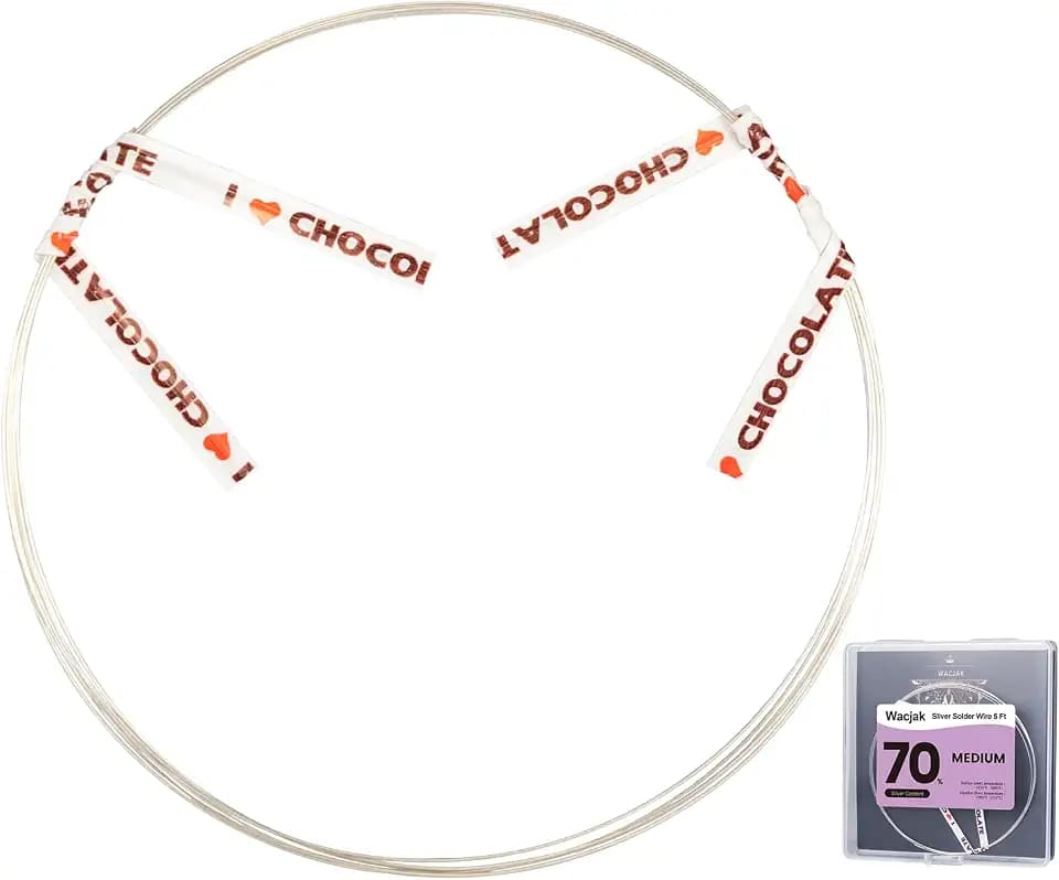 5 Feet Silver Solder Wire Medium Silver Solder 26 Gauge For Jewelry Repair Silver Repair