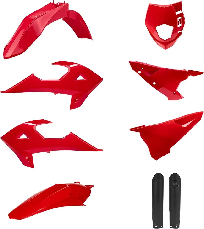 POLISPORT 91630 - Komplettes Plastik-Kit passend für Rieju MR Pro 300i und MR Racing 300i 21'-26' mit perfekter Passform, robuster OEM-Qualität und einfacher Montage