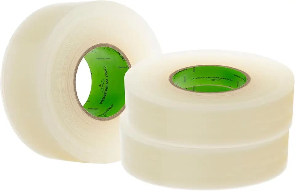 Renfrew Pro Polyflex Clear Shin Pad Tape, 3 Pack