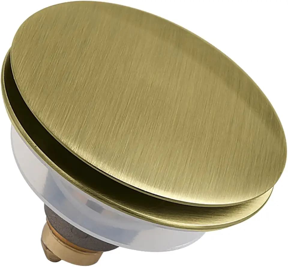 Kingston KBF1023 Trimscape Brass Sink Filter Plug, Antique Brass