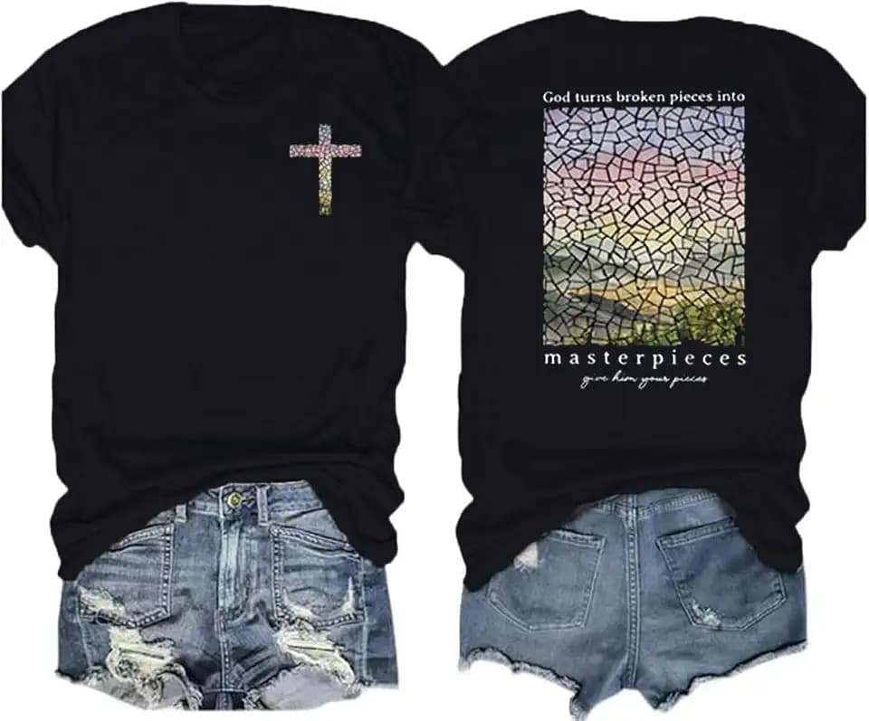 Women's Christian Bible Verse T Shirts