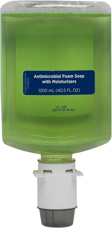 enMotion Gen2 Moisturizing Antimicrobial Foam Soap Dispenser Refills by GP PRO, Tranquil Aloe, 2 Bottles Per Case, 42819