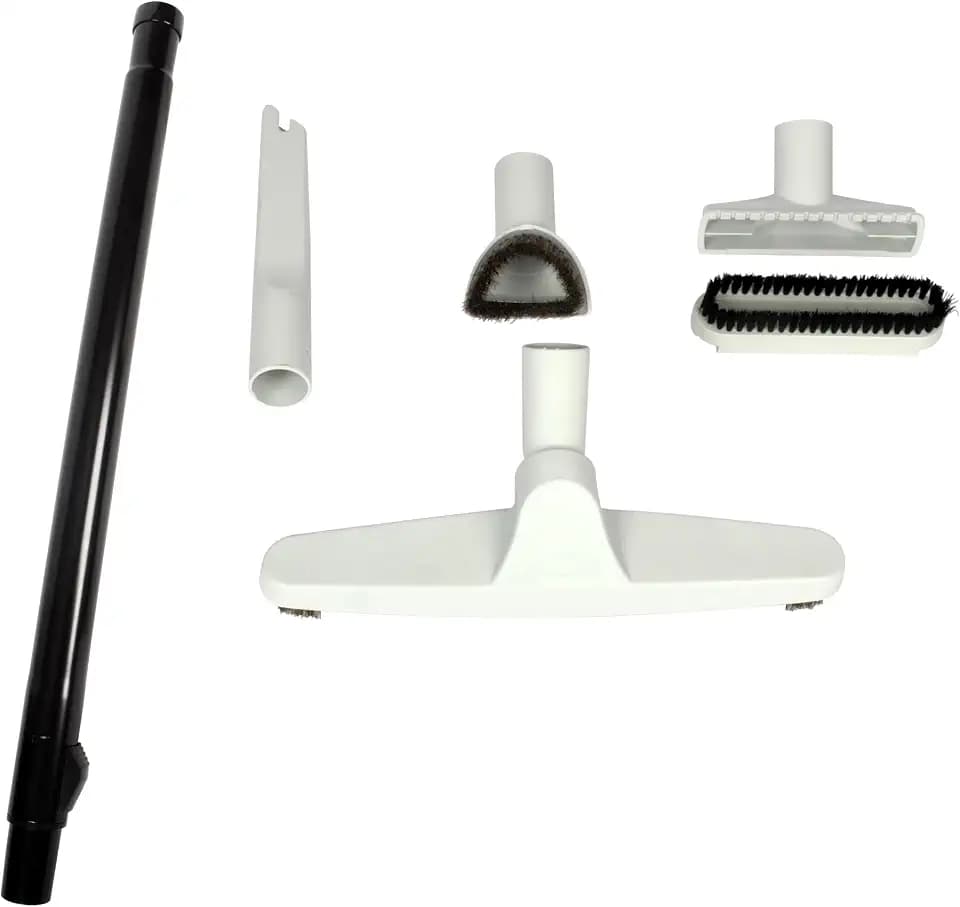 Cen-Tec Systems Universal Premium Vacuum Attachment Kit with Telescoping Wand for 1.25 Inch Diameter