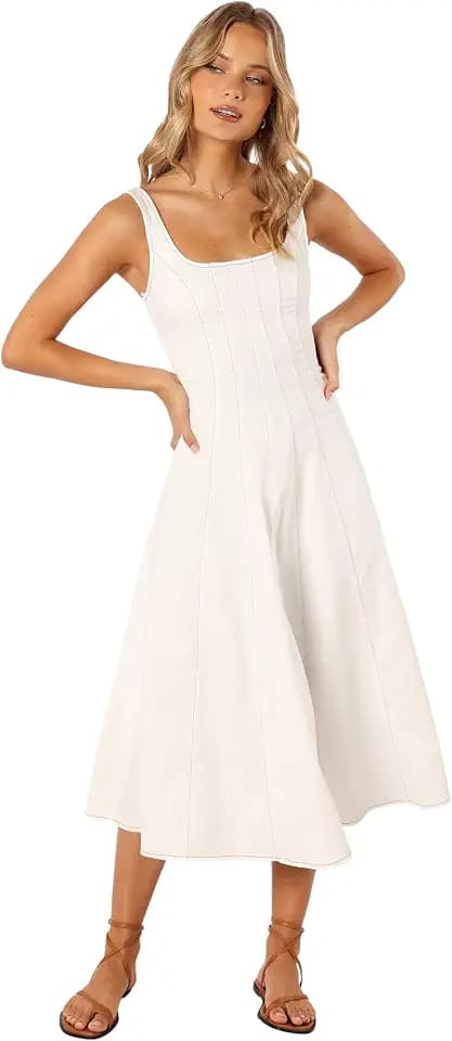 Petal & Pup Women's UNA Midi Dress