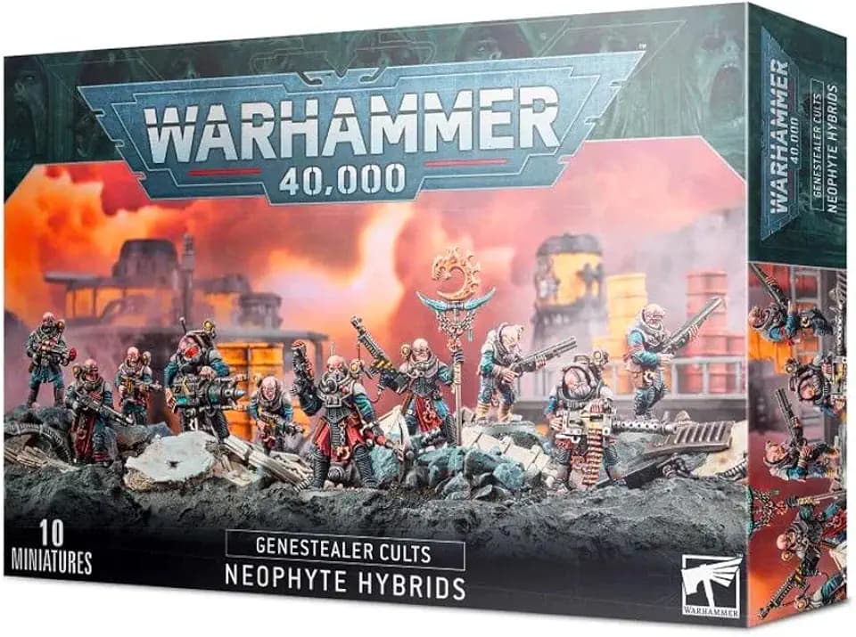 Games Workshop 99120117004" Warhammer 40,000 Gene Stealer Cults Neophyte Hybrids Action Figure for 12 years to 99 years