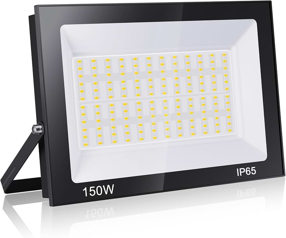 loyal 150W LED Strahler Außen, 6000K Kaltweiß Superhell Scheiwerfer