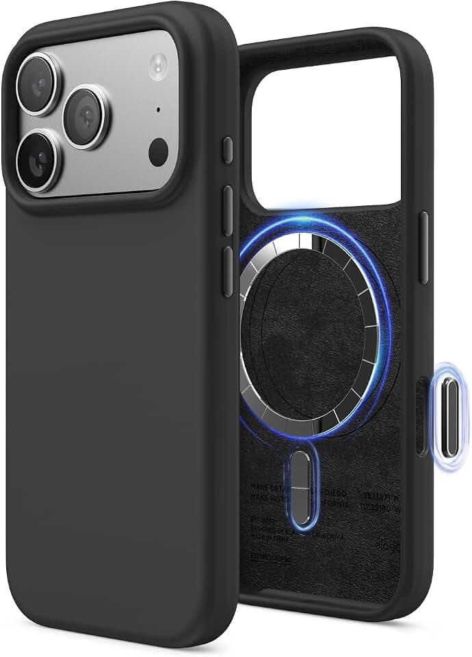 elago Premium Magnetic Silicone Case for iPhone 18 Pro & iPhone 17 Pro