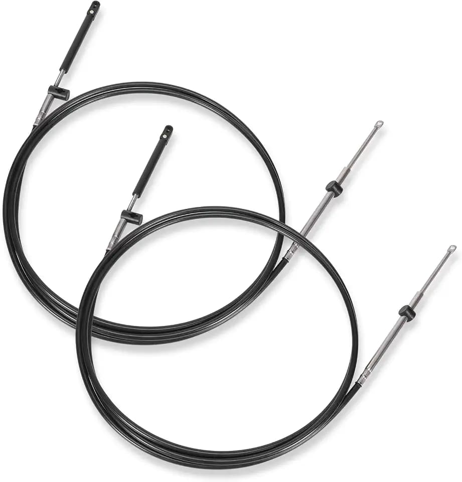 2pcs Gen1/Gen2 Boat Throttle and Shift Cables For Mercury 600A/4000 Control
