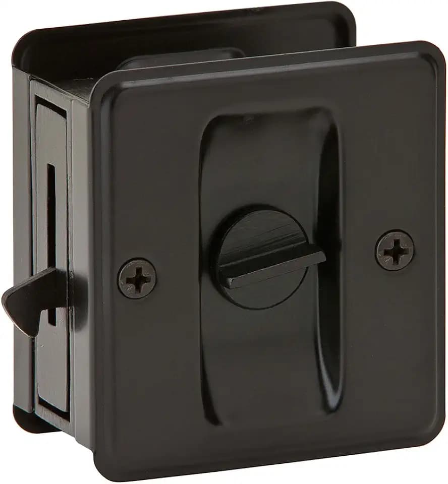 SCHLAGE Ives by Schlage 991B-613 Sliding Door Pull, Oil-Rubbed Bronze