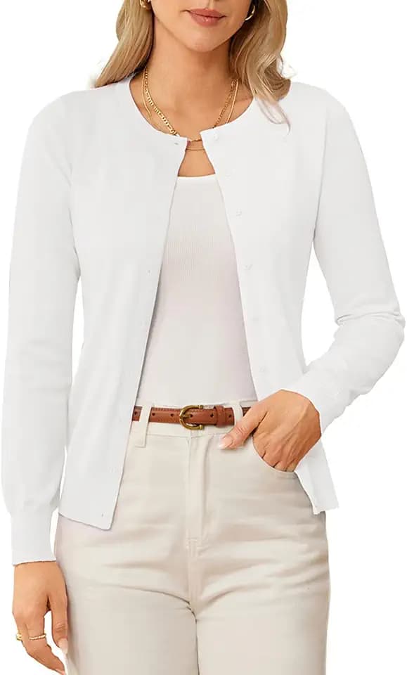 GRACE KARIN Knit Cardigan Sweaters for Women Lightweight Fall Outfits 2026